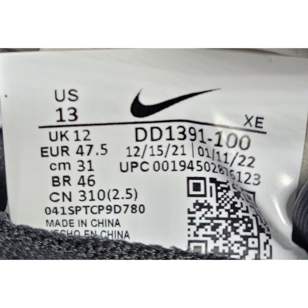 Nike Dunk Low 'Panda' Sneakers DD1391-100 - Picture 9 of 9